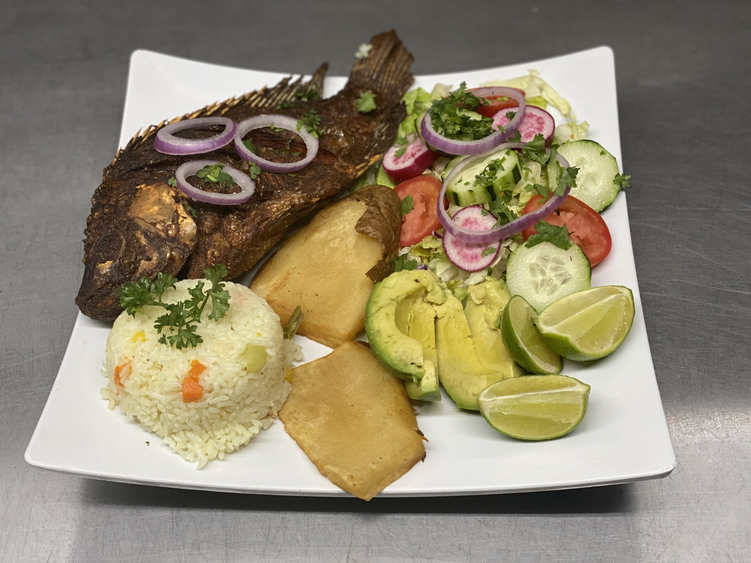 Puchica Mojarra Frita